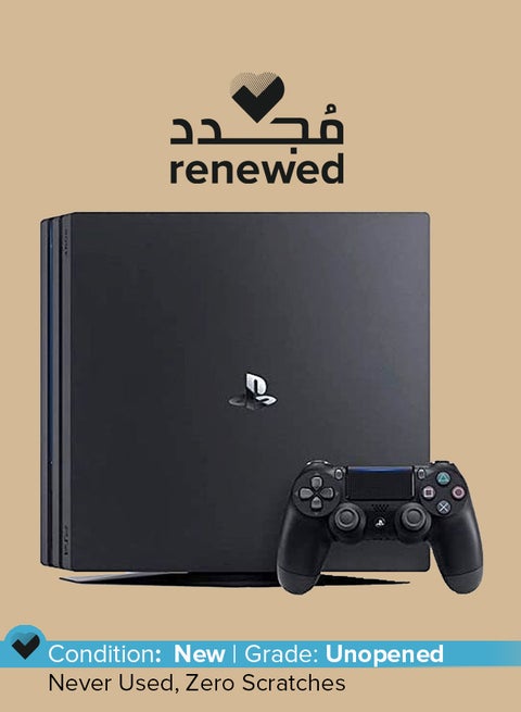 Renewed - PlayStation 4 Pro 1TB Console