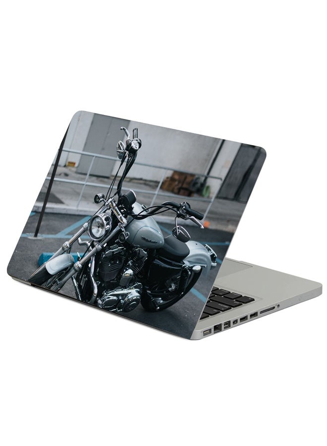 فاست برينت حافظة لابتوب بطبعة الدراجة النارية هارلي دافيدسون متعدد الألوان