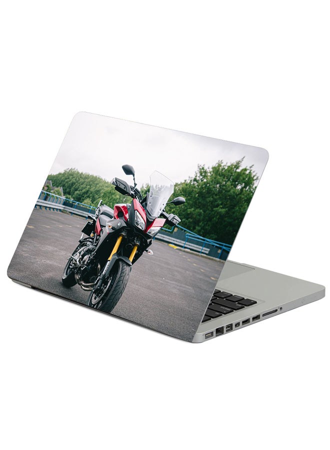 Tracker Motorcycle Motorcycle Bike Printed Laptop Sleeve Multicolor