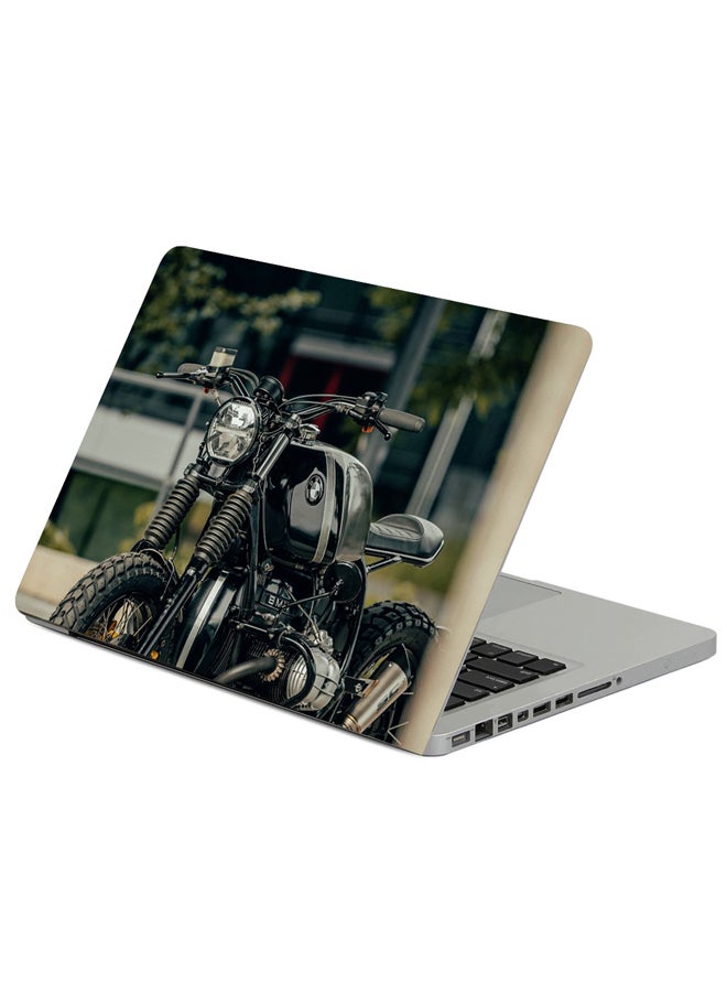 Bmw Motorcycle Bike Printed Laptop Sleeve Multicolor