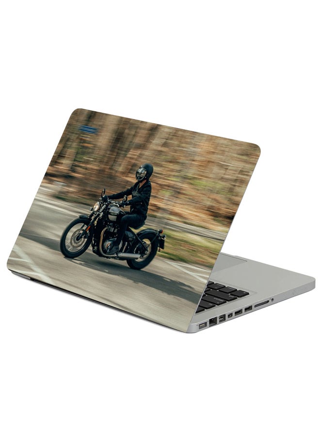 فاست برينت حافظة لابتوب تريامف موتورسايكل موتورسايكلست بطبعة موتوسكل متعدد الألوان