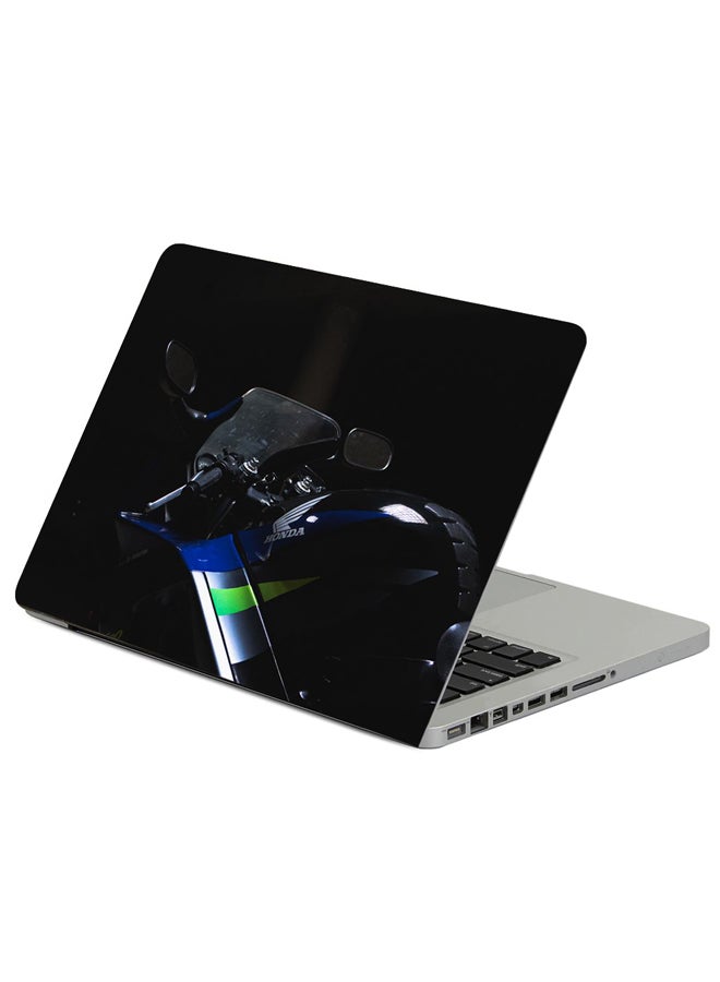 Fast Print - Motorcycle Speedometer Steering Wheel Printed Laptop Sleeve Multicolor - Image 1