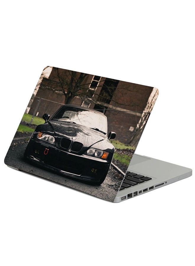 Bmw Z3 Black Printed Laptop Sleeve Multicolor