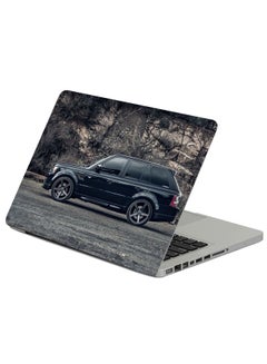 Range Rover Black Side View Printed Laptop Sleeve Multicolor