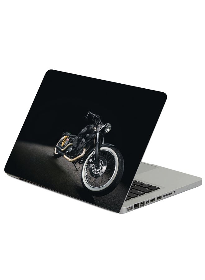 Fast Print Bike Wheel Printed Laptop Sleeve Multicolor
