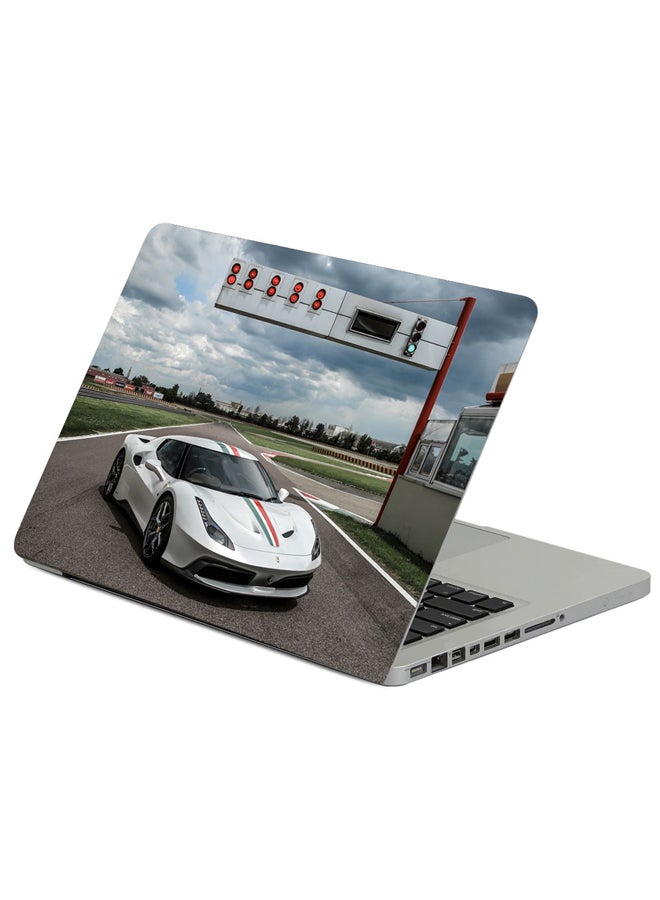 Fast Print - Ferrari 458 Mm Speciale Printed Laptop Sleeve Multicolour - Image 1
