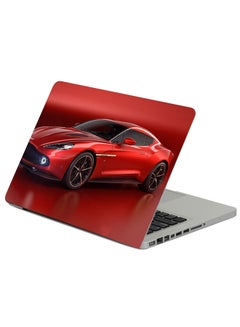 Aston Martin Vanquish Red Printed Laptop Sleeve Multicolour