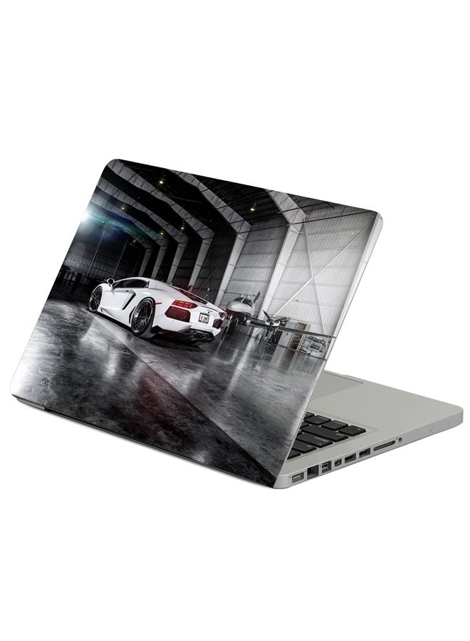 Fast Print Aventador Lamborghini Lambo Printed Laptop Sleeve Multicolour 