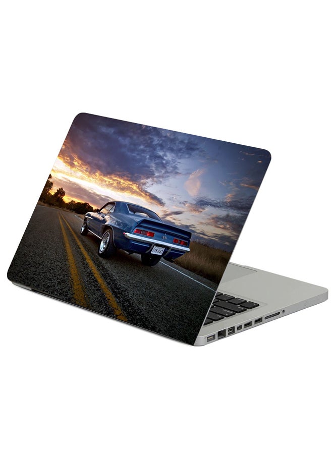 Sunset Road Camaro Printed Laptop Sleeve Multicolour