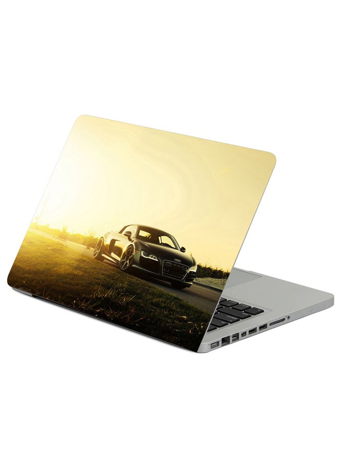 Fast Print Audi R8 V10 Printed Laptop Sleeve Multicolour