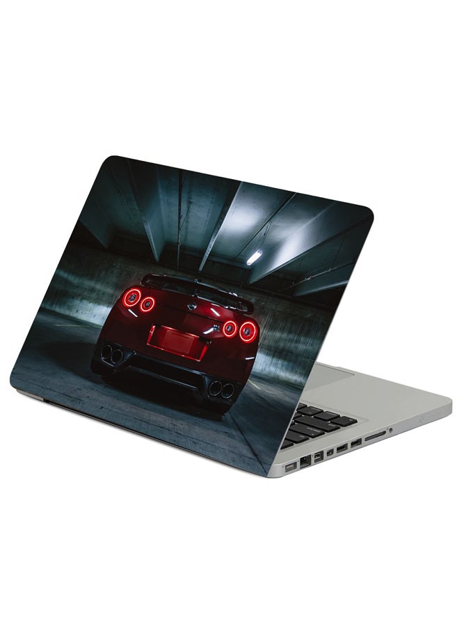 Nissan Gtr Nissan Headlights Printed Laptop Sleeve Multicolour