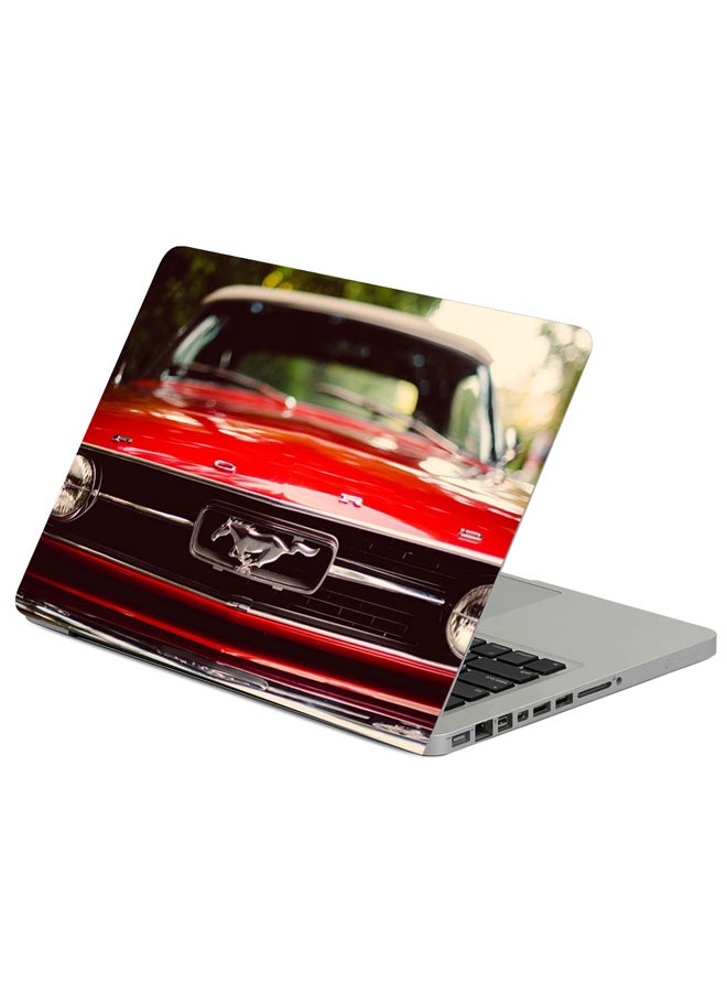 Ford Mustang Redder Auto Printed Laptop Sleeve Multicolour