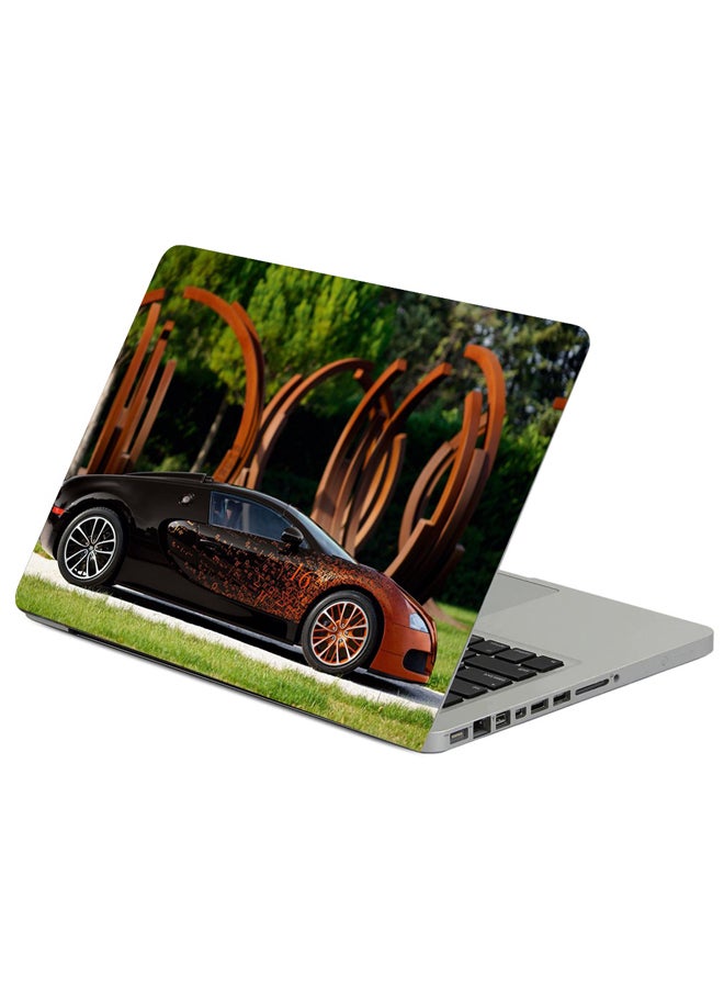 Fast Print Bugatti Veyron Grand Sport Venet Printed Laptop Sleeve Multicolor
