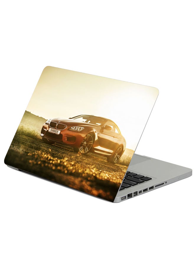 Fast Print Bmw M6 Bmw Cars Printed Laptop Sleeve Multicolour