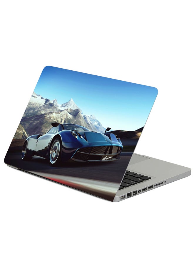 Fast Print Gran Turismo-6 Driving Simulator Speed Printed Laptop Sleeve Multicolour