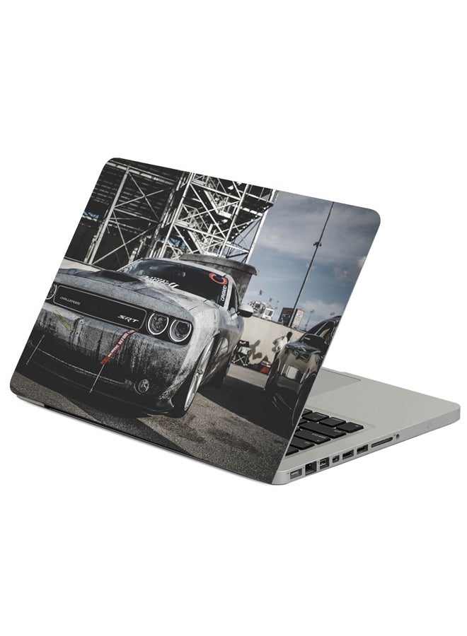 Fast Print Dodge Challenger Printed Laptop Sleeve Multicolur