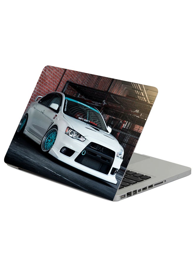 Fast Print Mitsubishi Lancer Evo X Tune Printed Laptop Sleeve Multicolour