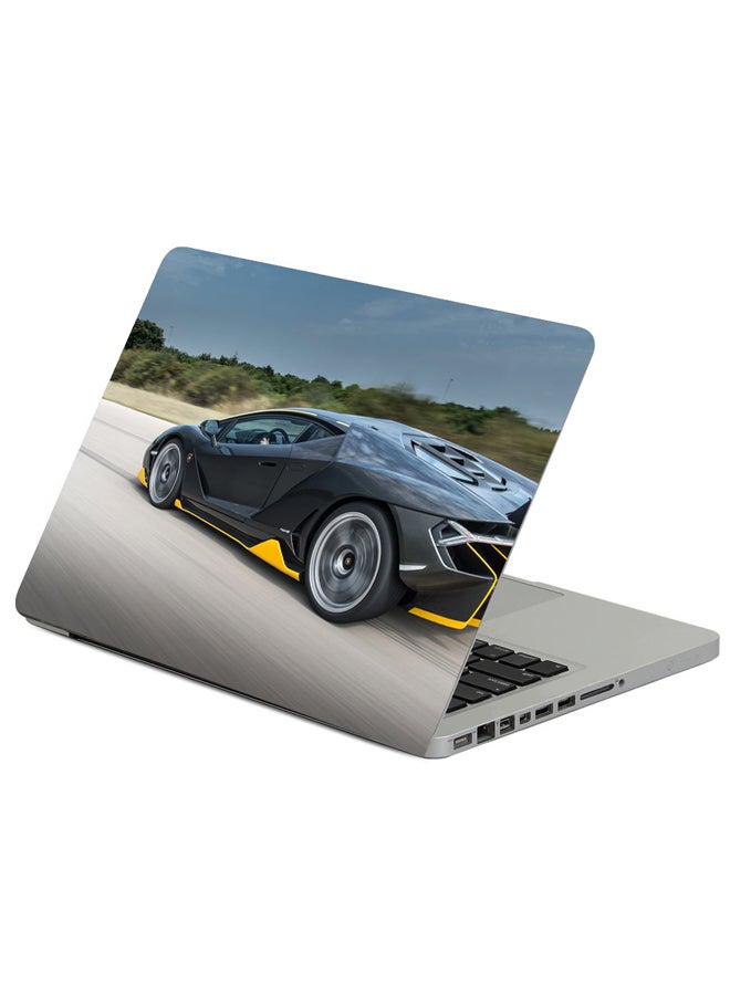 Fast Print Lamborghini Centenario Side View Printed Laptop Sleeve Multicolour 
