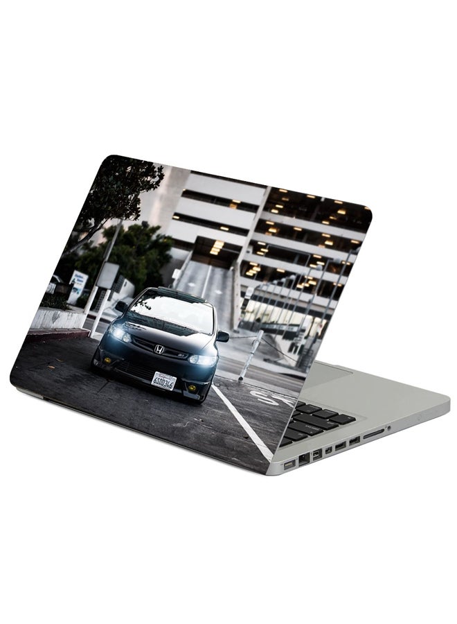 Fast Print Honda Civic Si Printed Laptop Sleeve Multicolour