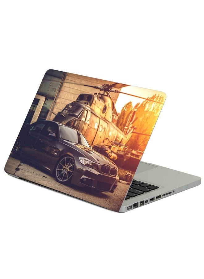 Fast Print Bmw E90 Deep Concave Printed Laptop Sleeve Multicolour