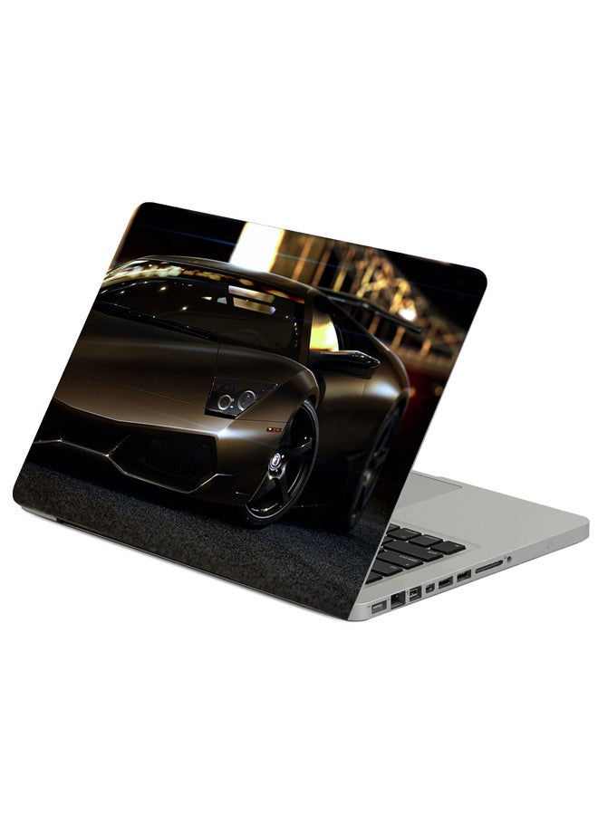 Lamborghini Murcielago Lp670-4 Printed Laptop Sleeve Multicolour