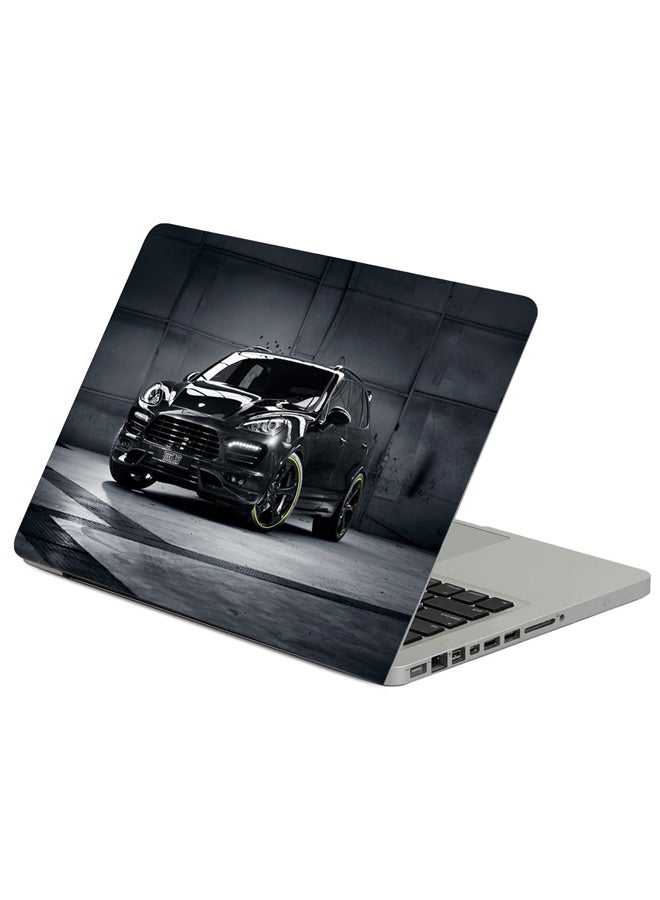 فاست برينت حافظة لابتوب بطبعة سيارة بورشه كايان تيكارت متعدد الألوان