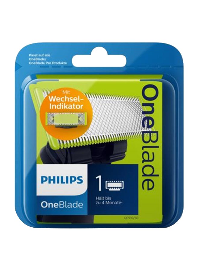 Philips QP210/50 OneBlade Replacement Blade Silver/Green 2.2*11*9.8cm  - Image 5