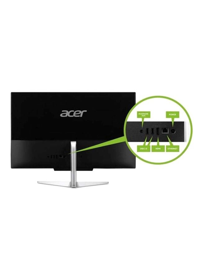Acer - Aspire C24-960 All In One Laptop With 23.8-Inch Display, Core i5 Processer/8GB RAM/1TB HDD/Intel UHD Graphics Black - Image 1