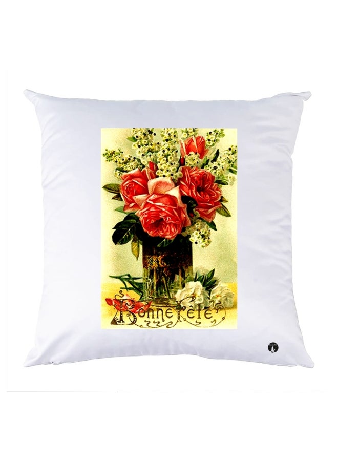 بي بي وسادة مزيّنة بنقشة مطبوعة polyester متعدد الألوان 30x30سم