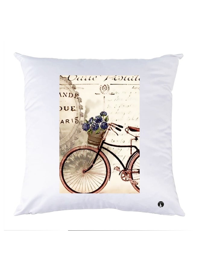 Printed Pillow polyester Multicolour 30x30cm