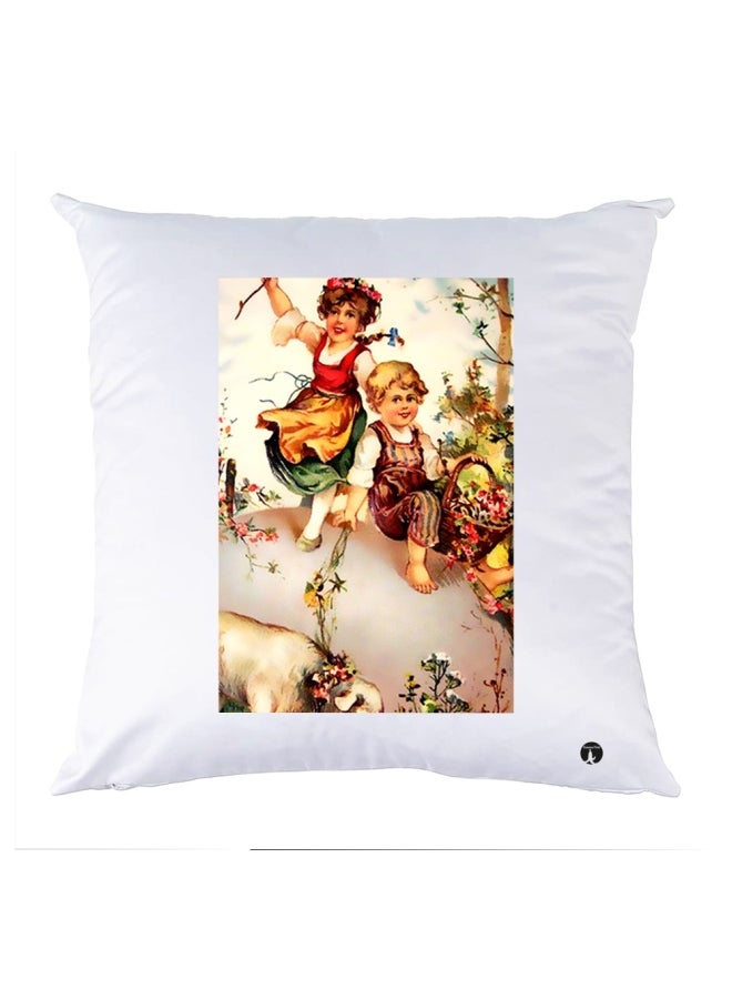 BP Printed Pillow polyester Multicolour 30x30cm