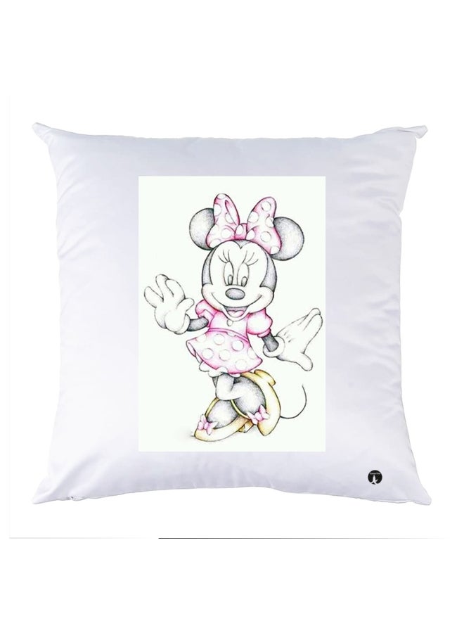 وسادة مزيّنة بنقشة مطبوعة polyester متعدد الألوان 30x30سم