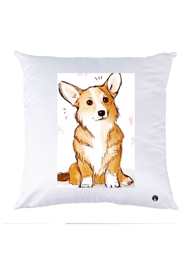Printed Pillow polyester Multicolour 30x30cm