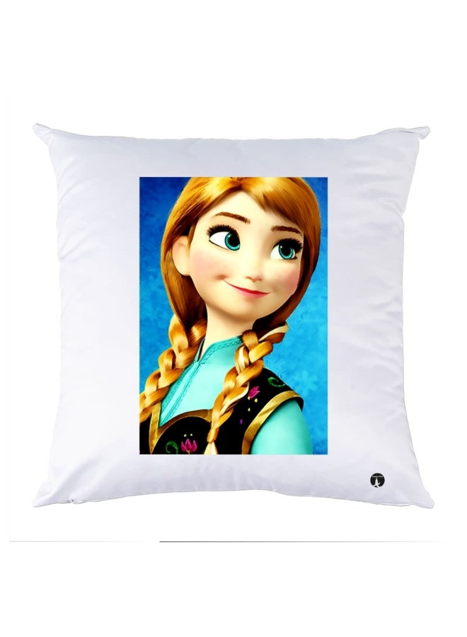 وسادة مزيّنة بنقشة مطبوعة polyester متعدد الألوان 30x30سم