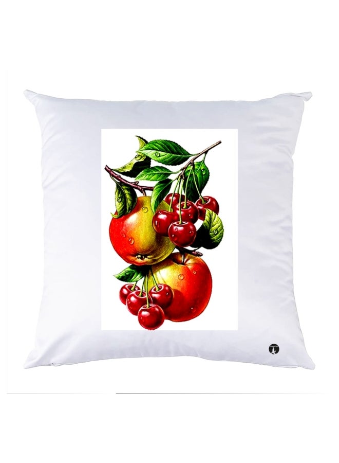 وسادة مزيّنة بنقشة مطبوعة polyester متعدد الألوان 30x30سم