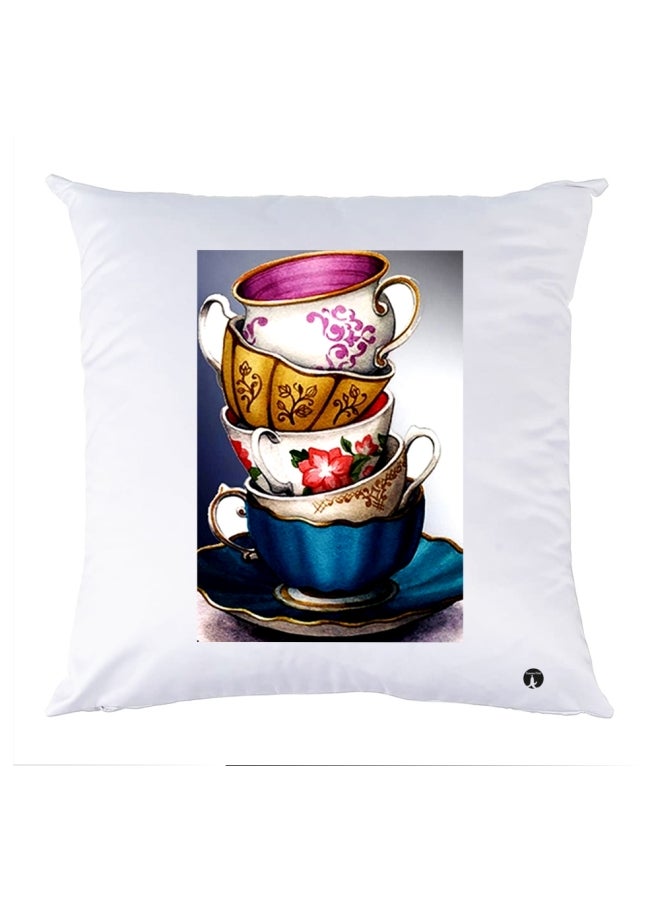 بي بي وسادة مزيّنة بنقشة مطبوعة polyester متعدد الألوان 30x30سم