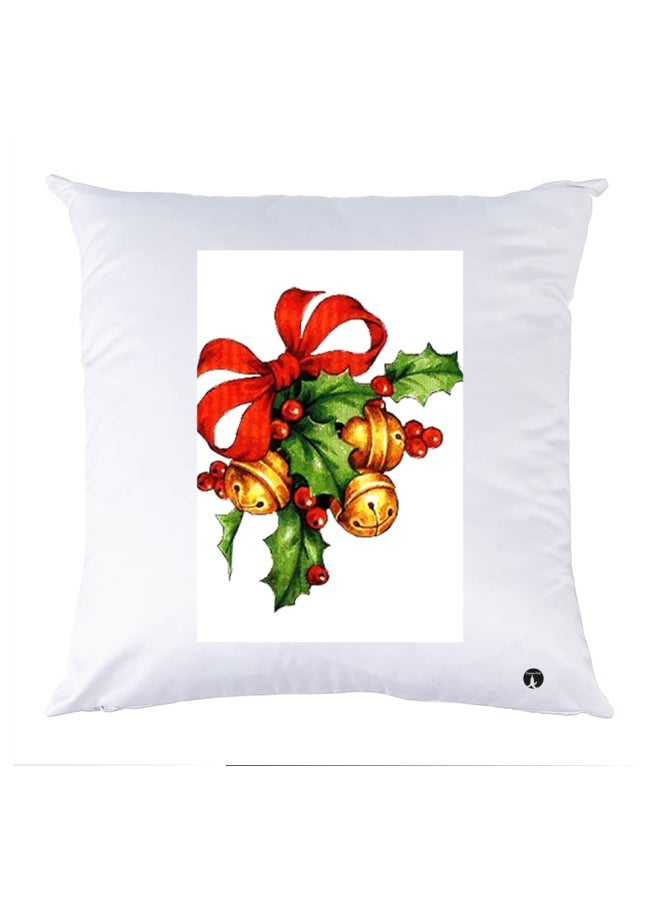 بي بي وسادة مزيّنة بنقشة مطبوعة بوليستر متعدد الألوان 30x30سم