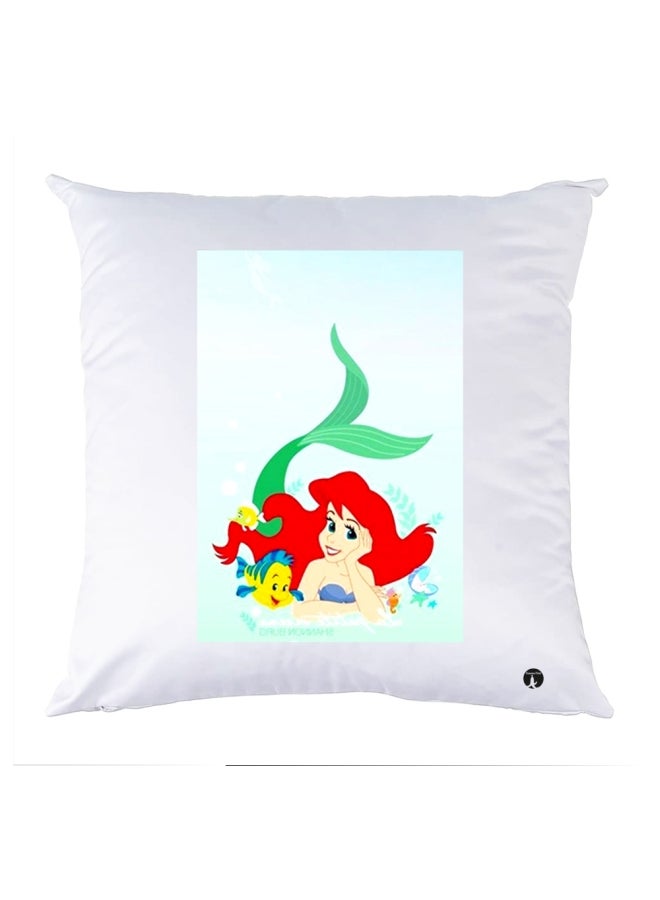 وسادة مزيّنة بنقشة مطبوعة polyester متعدد الألوان 30x30سم