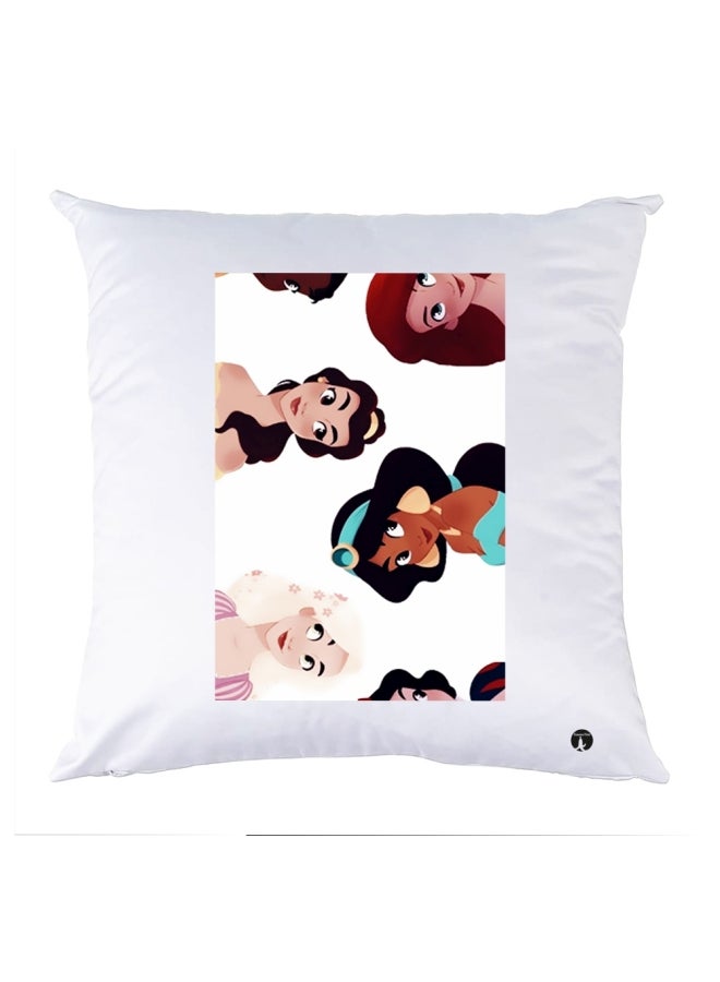 وسادة مزيّنة بنقشة مطبوعة polyester متعدد الألوان 30x30سم