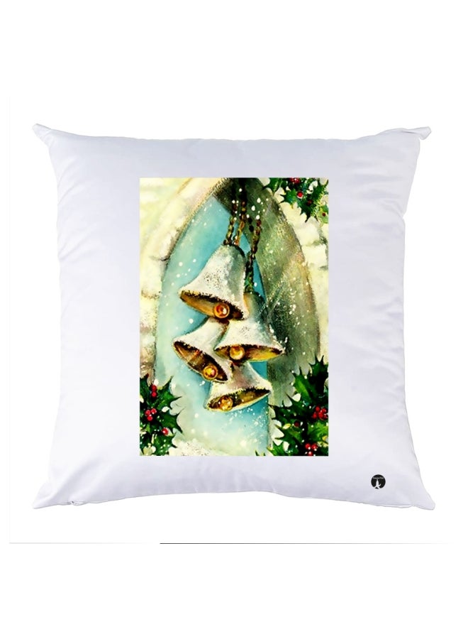 وسادة مزيّنة بنقشة مطبوعة polyester متعدد الألوان 30x30سم