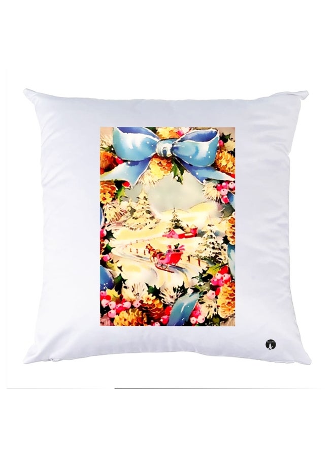 بي بي وسادة مزيّنة بنقشة مطبوعة polyester متعدد الألوان 30x30سم