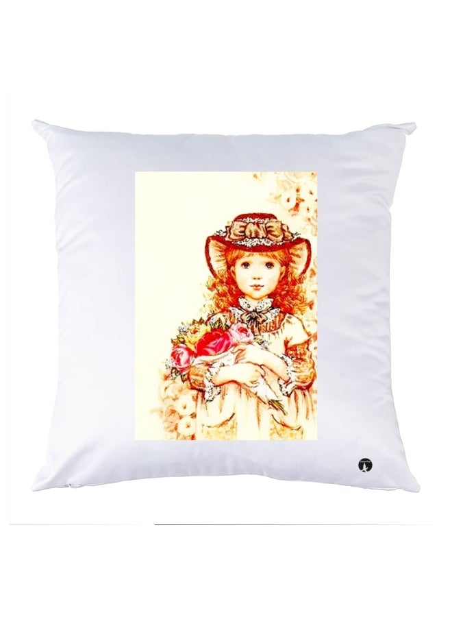 Printed Pillow polyester Multicolour 30x30cm