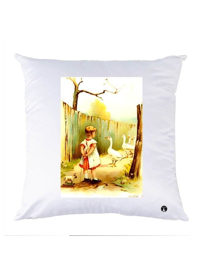 BP Printed Pillow polyester Multicolour 30x30cm