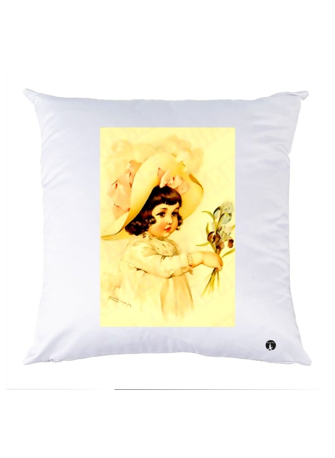 BP Printed Pillow Polyester Multicolour 30x30cm