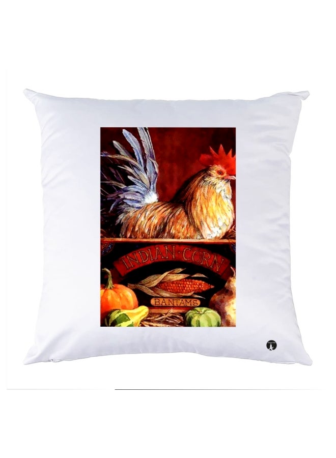 Printed Pillow polyester Multicolour 30x30cm