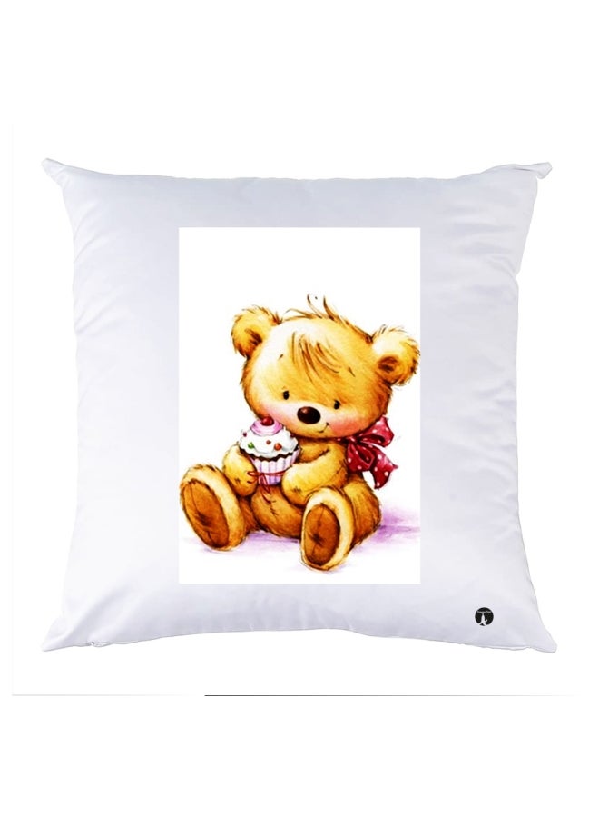 وسادة مزيّنة بنقشة مطبوعة polyester متعدد الألوان 30x30سم