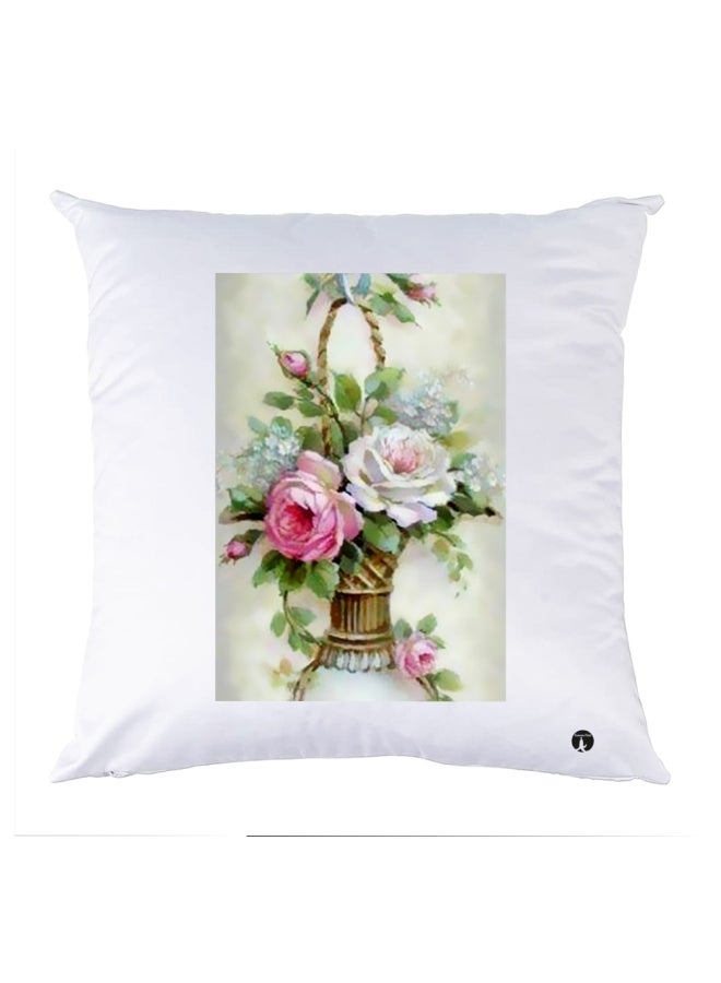 Printed Pillow polyester Multicolour 30x30cm