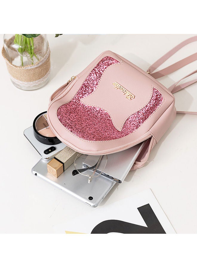 Little Tablet Computer Backpack Pink - Image 3