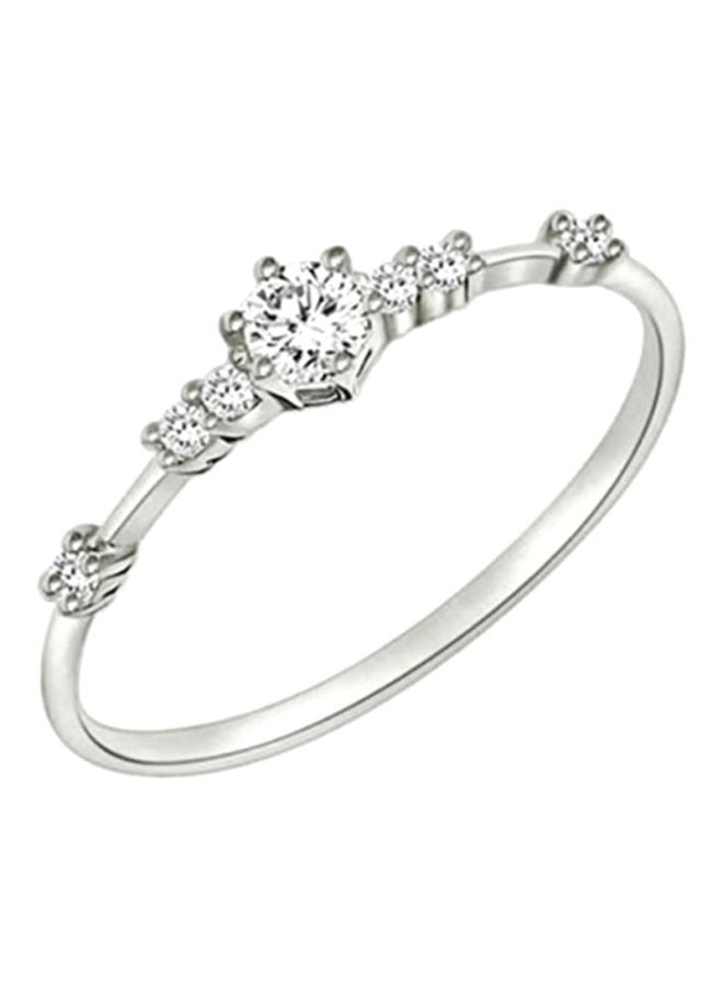 Bluelans Rhinestone Studded Ring 