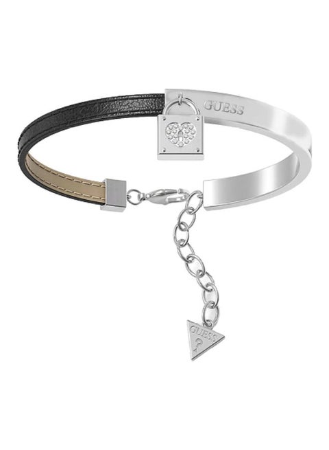 Heart Lock Charm Bracelet